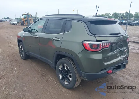 2018 Jeep Compass Trailhawk 4X4 z USA, uszkodzony, nr VIN 3C4NJDDB3JT339135